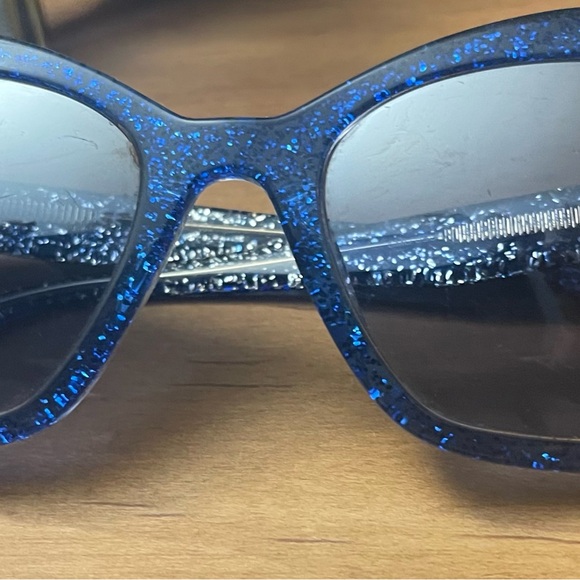 GUC Blue Miu Miu Sunglasses - Picture 4 of 7